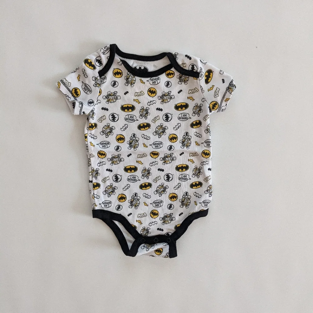 Bundle of 2 Batman Onesie Bodysuits